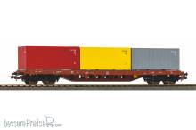 Piko 24539 - Containertragwagen SNCB V beladen mit 3 Containern