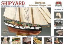 SHIPYARD 24604 - Berbice 1780 Laser Kartonbausatz
