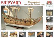 SHIPYARD 24605 - Papegojan 1627 Laser Kartonbausatz