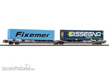 Piko 24605 - Taschenwagen T3000e Hupac mit Dissegna & Fixemer Trailern