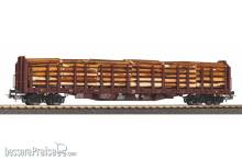 Piko 24610 - Stammholztransportwagen Roos-t642 mit Holzladung RSBG VI