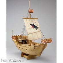 SHIPYARD 24616 - Wütender Hund Kogge von 1390 Laser-Holzbausatz 1:72