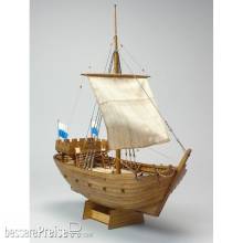 SHIPYARD 24617 - Kogge von Kampen 1336 Laser-Holzbausatz 1:72