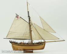 SHIPYARD 24619 - HMS Rattlesnake 1776 Laser-Holzbausatz 1:72
