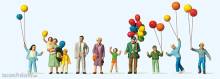 Preiser 24659 - HO Ballonverkauf