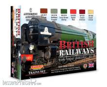 Lifecolor XS10 - British Railways # 1 6 x 22 ml