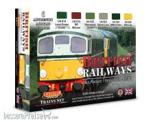 Lifecolor XS11 - British Railways # 2 6 x 22 ml
