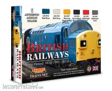 Lifecolor XS12 - British Railways # 3 6 x 22 ml