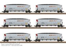 Trix T24911 - Hopper Car Set BNSF