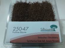 Silhouette 250-47 - Sträuchermatte braun N/H0/0 ca. 2,5cm