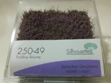 Silhouette 250-49 - Sträuchermatte Violett N/H0/0 ca. 2,5cm