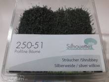 Silhouette 250-51 - Sträuchermatte Silberweide N/H0/0 ca. 2,5cm