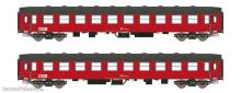 ASM Arndt Spezial-Modelle 25002 - 2er Set Personenwagen UIC-Y, B DSB, Ep.IV