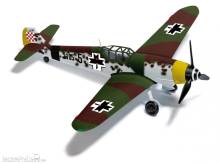 Busch 25019 - Messerschm.Bf 109 G, Kroatien
