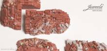 Juweela 25035 - 28mm scattered terrain klein, brick wall, 4x