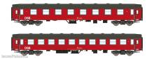 ASM Arndt Spezial-Modelle 25102 - 2er Set Personenwagen UIC-Y, B DSB, Ep.IV