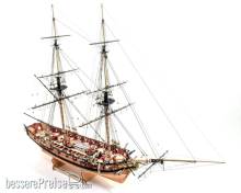 VANGUARD MODELS 25327-V2 - HM Brig Harpy Bausatz 1:64 mit Kupferbeplankung+Scaleblöcken