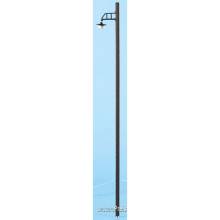 Weinert 2534 - Lampe in gerader Ausführung am Holzmast, beleuchtet (0)