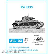 Friulmodel ATL-002 - Tracks for Pz III (A-G) / Pz IV (A-D)