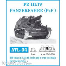 Friulmodel ATL-004 - Tracks for Pz III (H-K) / Pz IV (E-J)