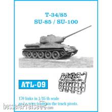 Friulmodel ATL-009 - Tracks for T 34 / 85 Waffelmuster