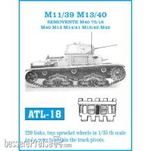 Friulmodel ATL-018 - Tracks for M 13 / 40