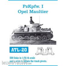 Friulmodel ATL-020 - Tracks for Pz I / Opel Maultier