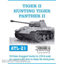 Friulmodel ATL-021 - Tracks for Tiger II Transportkette / Panther II