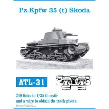 Friulmodel ATL-031 - Tracks for Pz.Kpfw 35 (t) Skoda