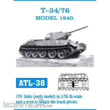 Friulmodel ATL-038 - Tracks for T-34/76