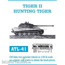 Friulmodel ATL-041 - Tracks for Tiger II Hunting Tiger. Early Model