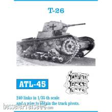 Friulmodel ATL-045 - Tracks for 7 TP/ T-26
