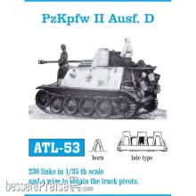 Friulmodel ATL-053 - Tracks for PzKpfw. Marder II Ausf.D Flammpz.II late Flammpz.II late