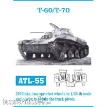 Friulmodel ATL-055 - Tracks for T-60/ T-70