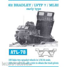 Friulmodel ATL-078 - Tracks for M2 Bradley/ LVTP 7/MLRS früh
