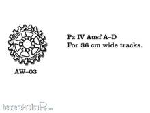 Friulmodel AW-03 - Tracks for Pz IV (A-D)