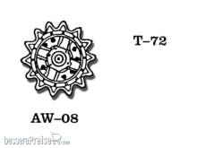 Friulmodel AW-08 - Tracks for T 72