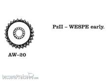 Friulmodel AW-20 - Tracks for Pz.II Wespe early