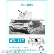 Friulmodel ATL-117 - Tracks for PZ III/IV