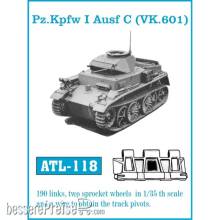 Friulmodel ATL-118 - Tracks for Pz.Kpfw I Ausf C (VK.601)