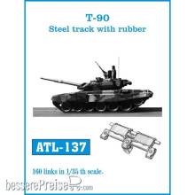 Friulmodel ATL-137 - Tracks for T-90 Steel track with rubber