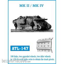 Friulmodel ATL-147 - Tracks for MK II /MK IV / MK V