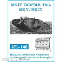 Friulmodel ATL-148 - Tracks for MK IV TADPOLE TAIL MK V / MK IX