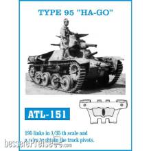 Friulmodel ATL-151 - Tracks for TYPE 95 HA-GO