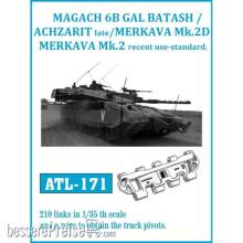 Friulmodel ATL-171 - Tracks for GAL BATASH ACHZARIT LATE / MERKAVA Mk.3D
