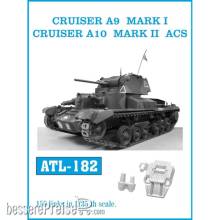 Friulmodel ATL-182 - Tracks for CRUISER A9 MARK I./ CRUISER A10 MARK II ACS