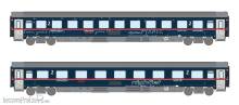 ASM Arndt Spezial-Modelle 25900 - 2er Set Personenwagen Bmz ÖBB Nightjet, Ep.VI