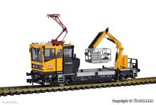 Viessmann 2619 - H0 ROBEL Gleiskraftwagen 54.22 WIEBE mit Prüfpantograph und Arbeitskorb, Funktionsmodell 3L