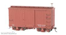 Bachmann 26501 - 18 ft. Box Car - Oxide Red, Data Only (2 per box)