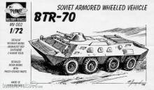 Planet Models 129-MV002 - BTR-70 Arm. Vehicle, 4 Achser 18 Resin, Fotoätzteile.